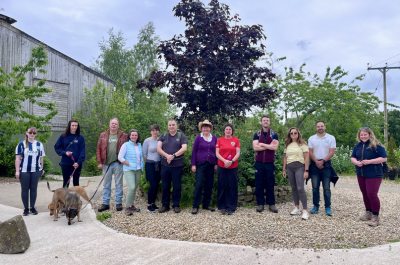 Netwalking on the Eaton Manor Poetry Trail