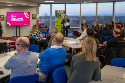 A strong start for the first Oswestry Networking Forum