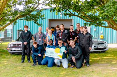 Past, Fast and Future Autoshow Roars to Success in Second Annual Charity Event at Shrewsbury Colleges Group