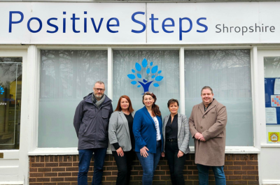 Shoothill powers Positive Steps Shropshire with new website and IT Support